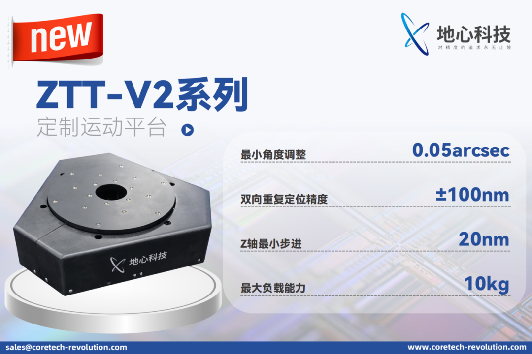 ZTT‑V2 Three‑Axis Tip‑Tilt Stage: Real‑Time Height and Angle Adjustment to Boost Precision Across Multiple Industries